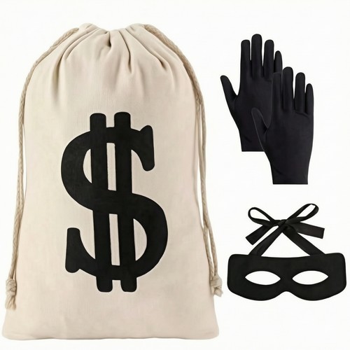 Pieces robber costume - 3,