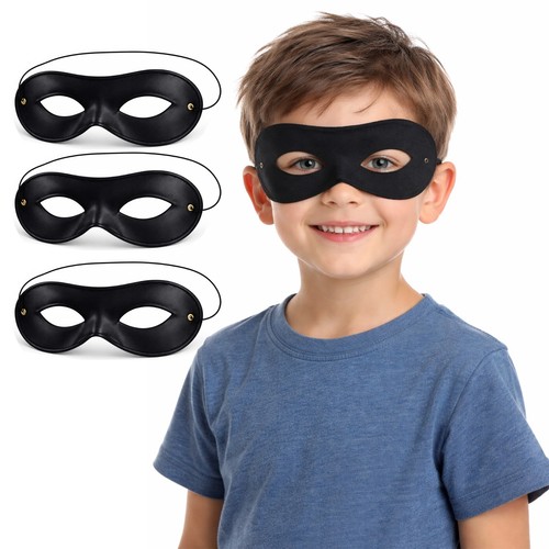 Kids black eye masks world - kids,