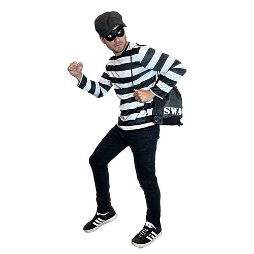Bank robber burglar adult - bank,