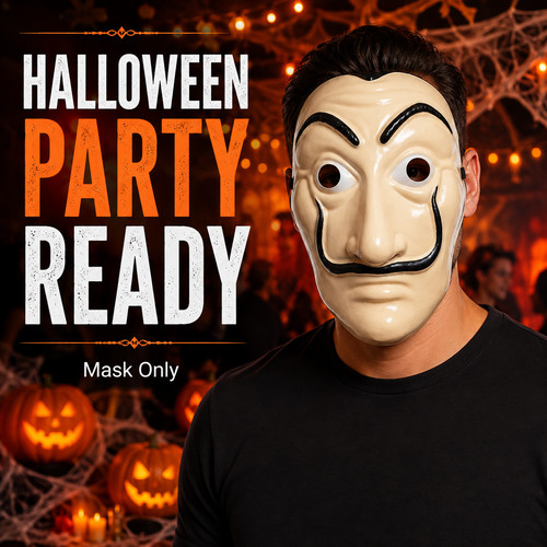Bank robber mask fancy - mask, dress