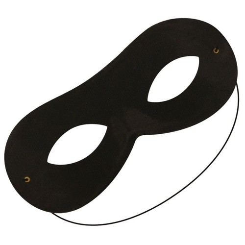Black lone ranger eye mask - lone,