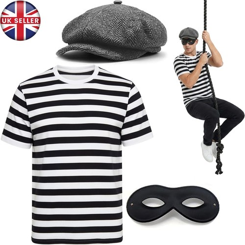 Adult burglar costume robber - adult,