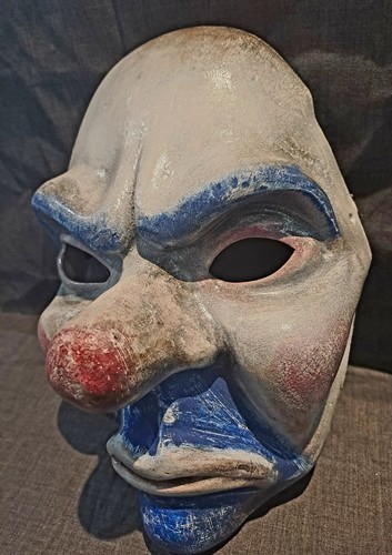 Joker bank robber latex mask - joker,