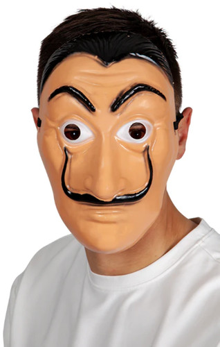 Salvador dali mask - dali, robber