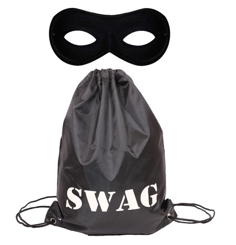 Swag bag eye mask burglar - bag,